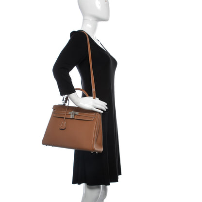 Hermes Togo Kelly Retourne 32 Gold 2 of 38