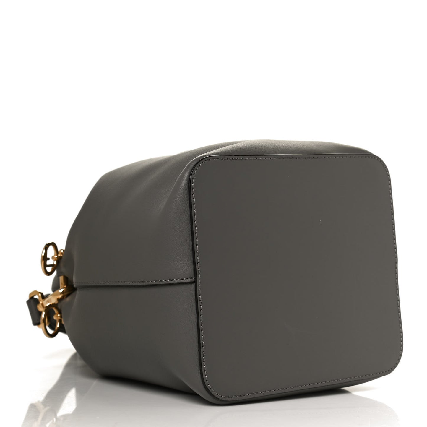Vitello Grace Matte F is Fendi Grande Mon Tresor Bucket Bag Argilla