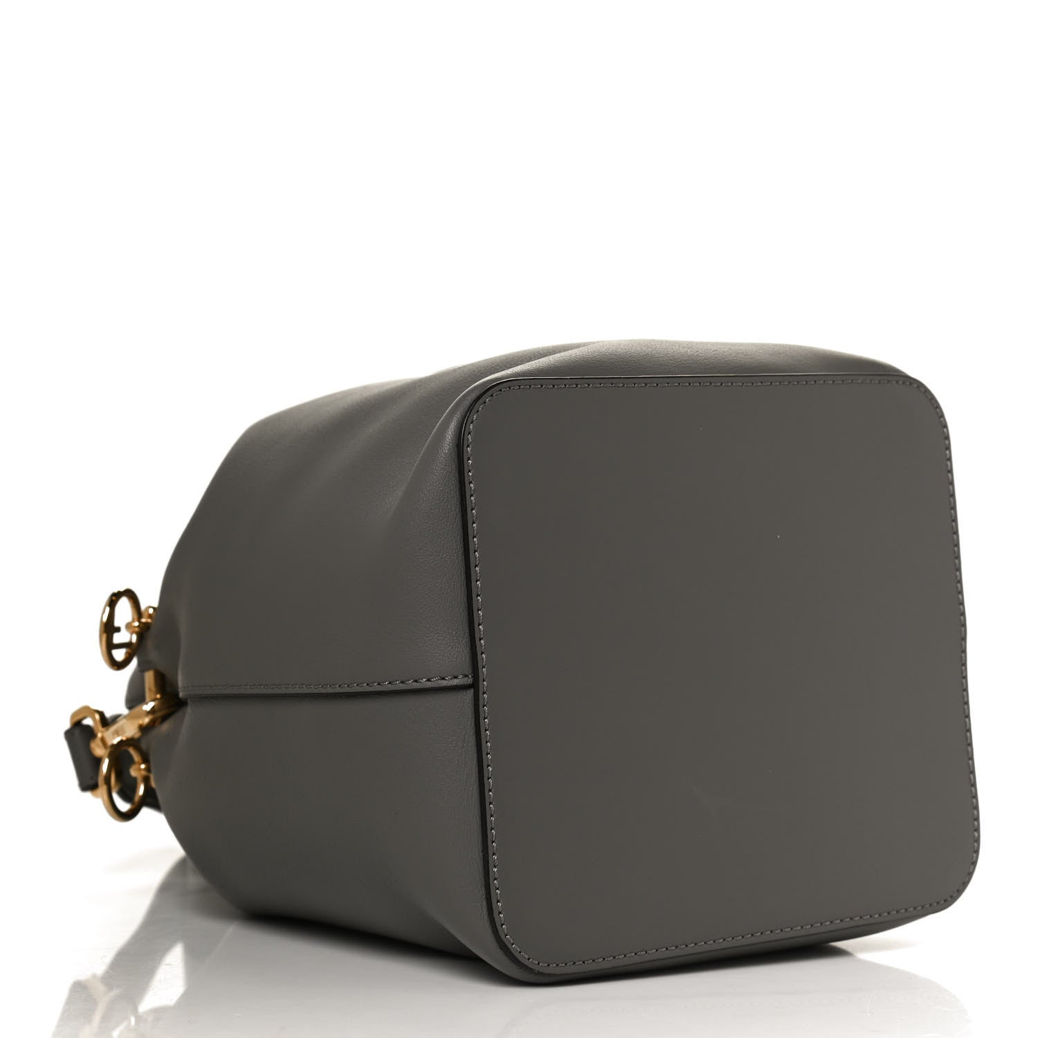 Fendi Vitello Grace Matte F is Fendi Grande Mon Tresor Bucket Bag Argilla 4 of 13