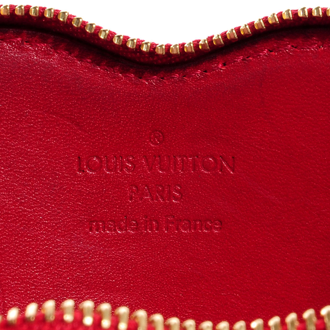 Vernis Coeur Heart Coin Purse Pomme D'Amour