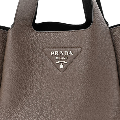 Prada Vitello Daino Soft Medium Dynamique Tote Bambu 8 of 10