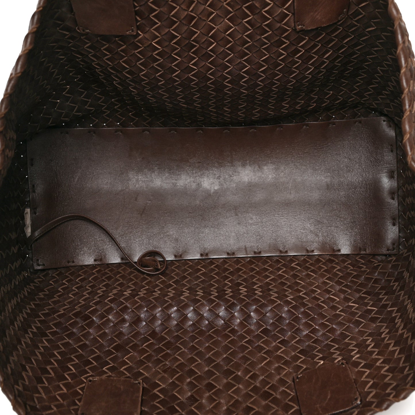 Nappa Intrecciato Medium Cabat Ebano
