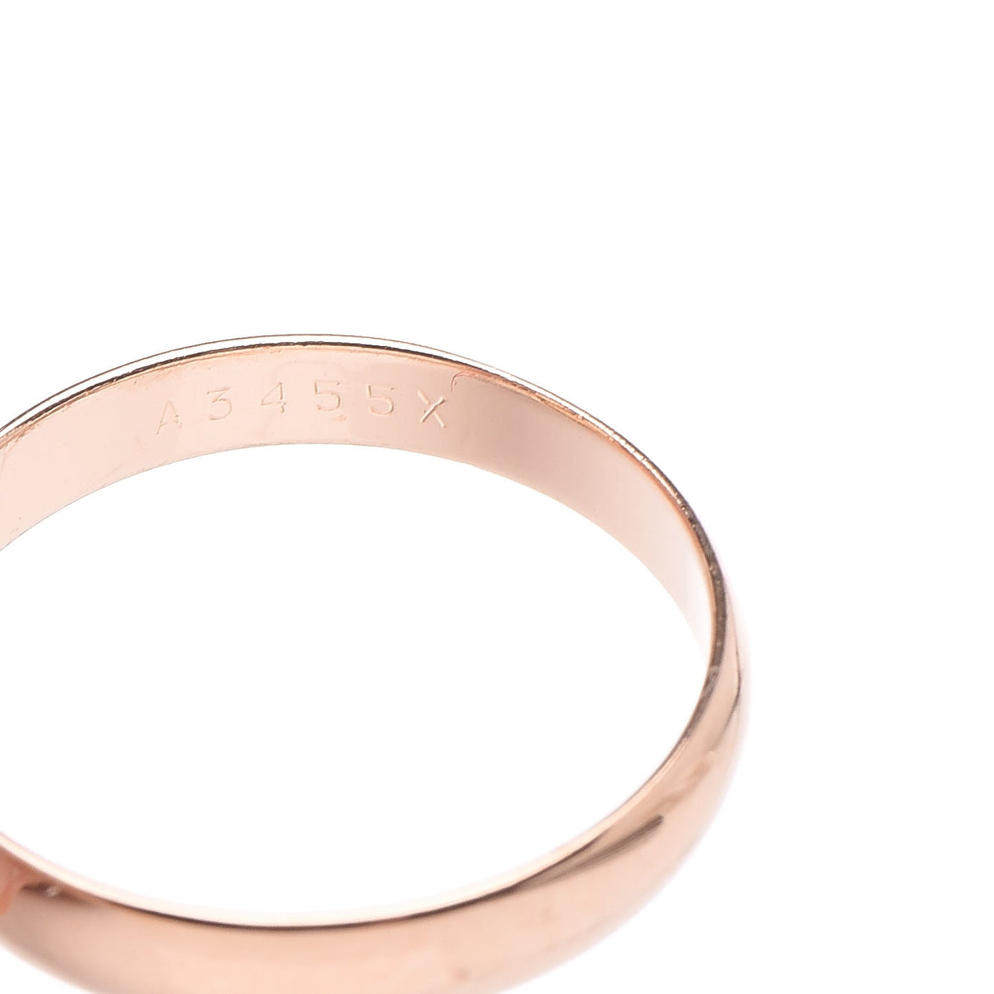 18K Pink Yellow White Gold Classic Les Must De Trinity Ring 49 4.75