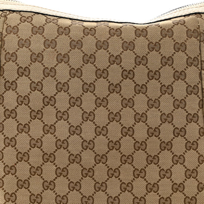 Gucci Monogram Bamboo Bar Medium Hobo Off White 8 of 11