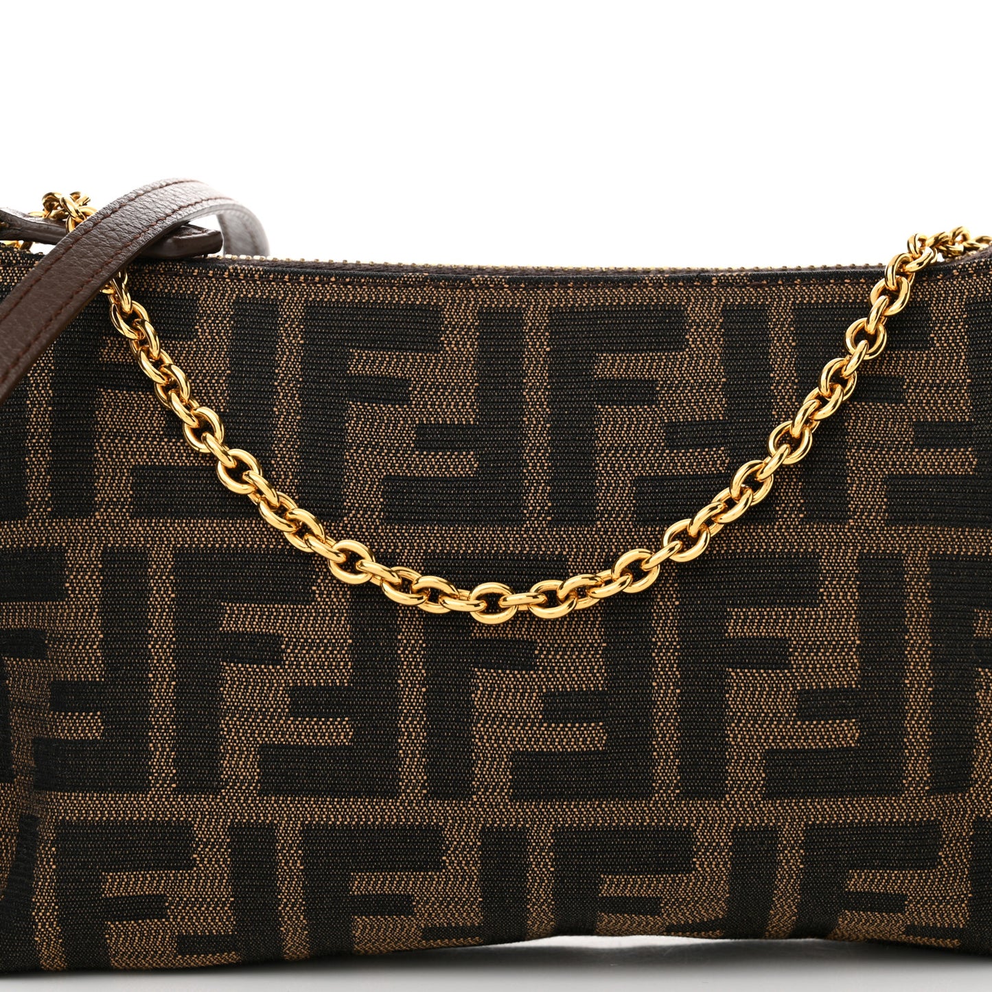 Zucca Vitello Elite Mini Pouch Crossbody Tobacco