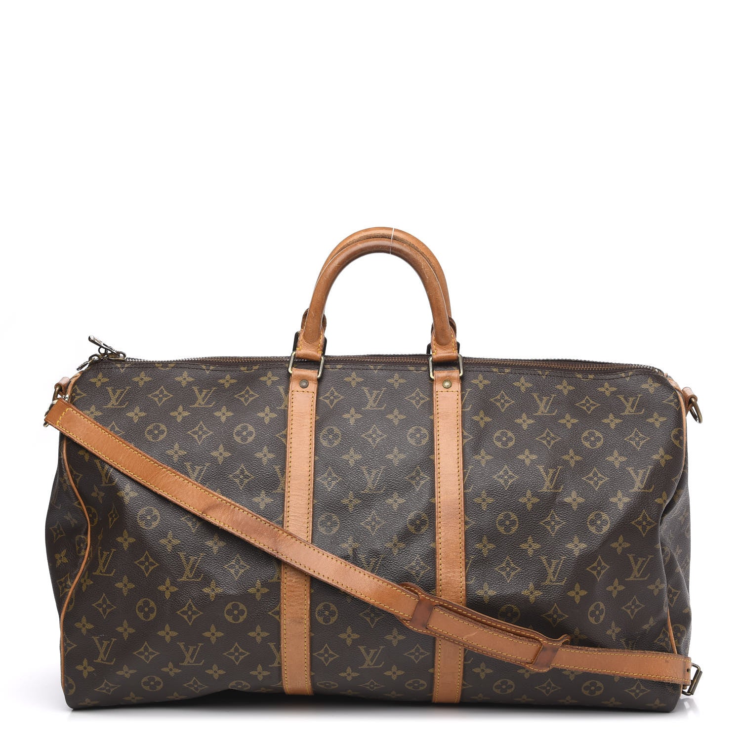 Louis Vuitton Monogram Keepall Bandouliere 55 1 of 16
