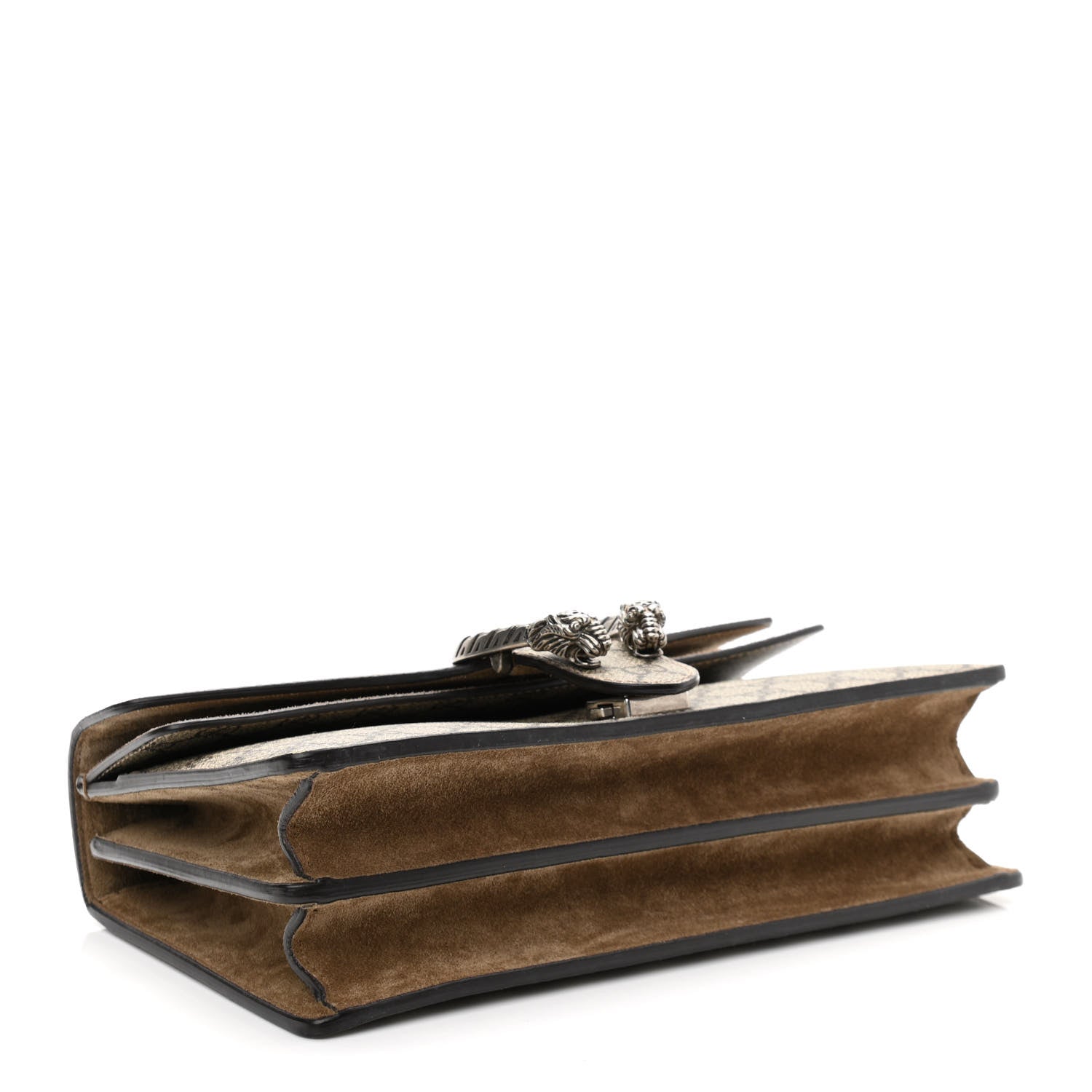 Gucci GG Supreme Monogram Small Dionysus Shoulder Bag Taupe 4 of 10