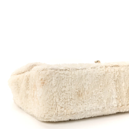 Chanel Sequin Small Single Flap White 9 of 10