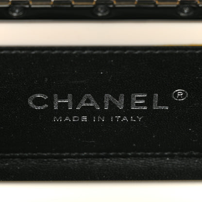 Chanel Plexiglass Plexi Coco Bag Black White 6 of 10