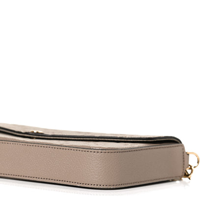 Louis Vuitton Empreinte Pochette Felicie Chain Wallet Tourterelle 9 of 10