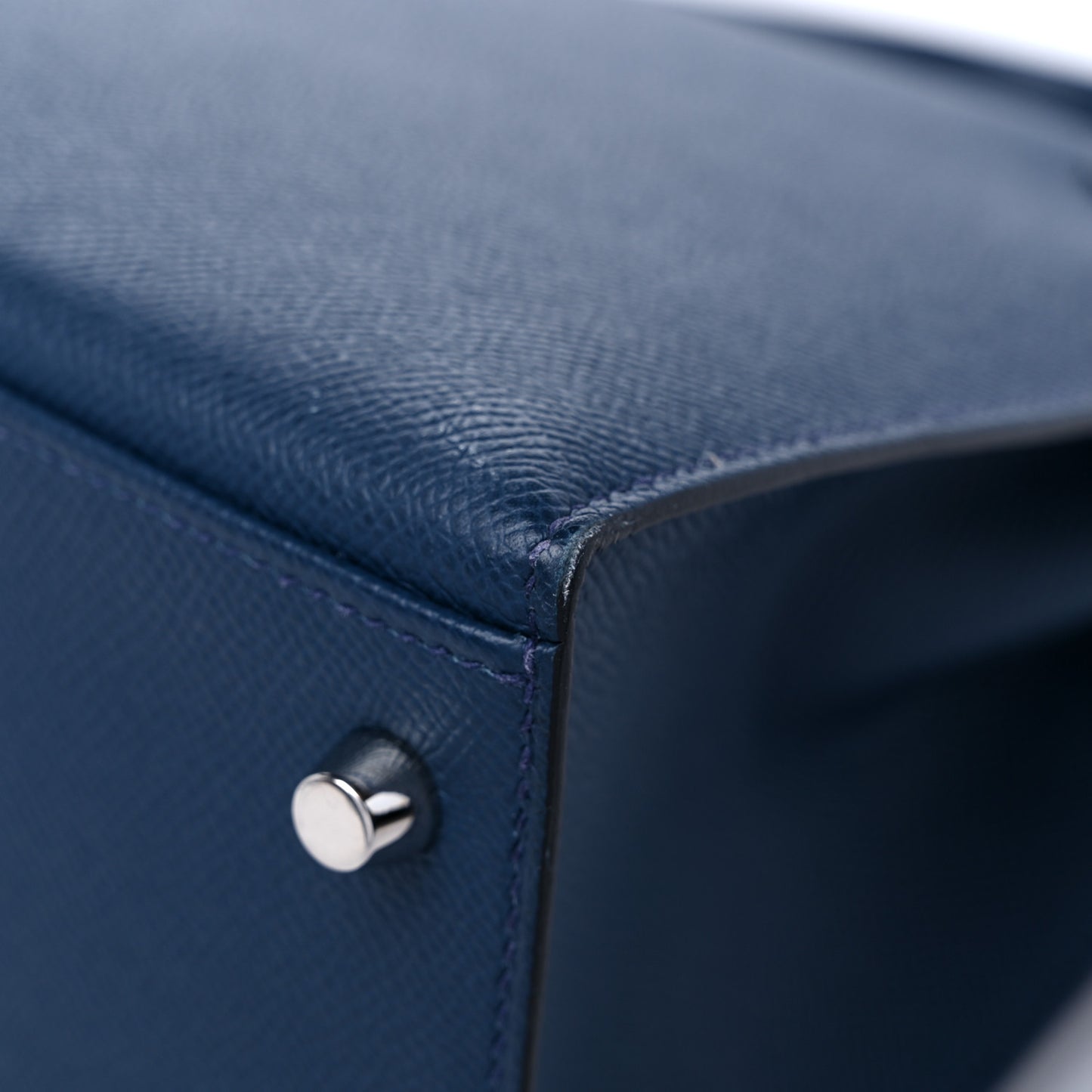 Epsom Kelly Sellier 28 Bleu De Malte