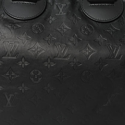 Louis Vuitton Calfskin Shadow Monogram Mens Speedy Bandouliere 40 7 of 9