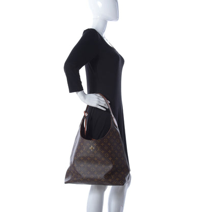 Louis Vuitton Monogram Flower Hobo Caramel 2 of 14
