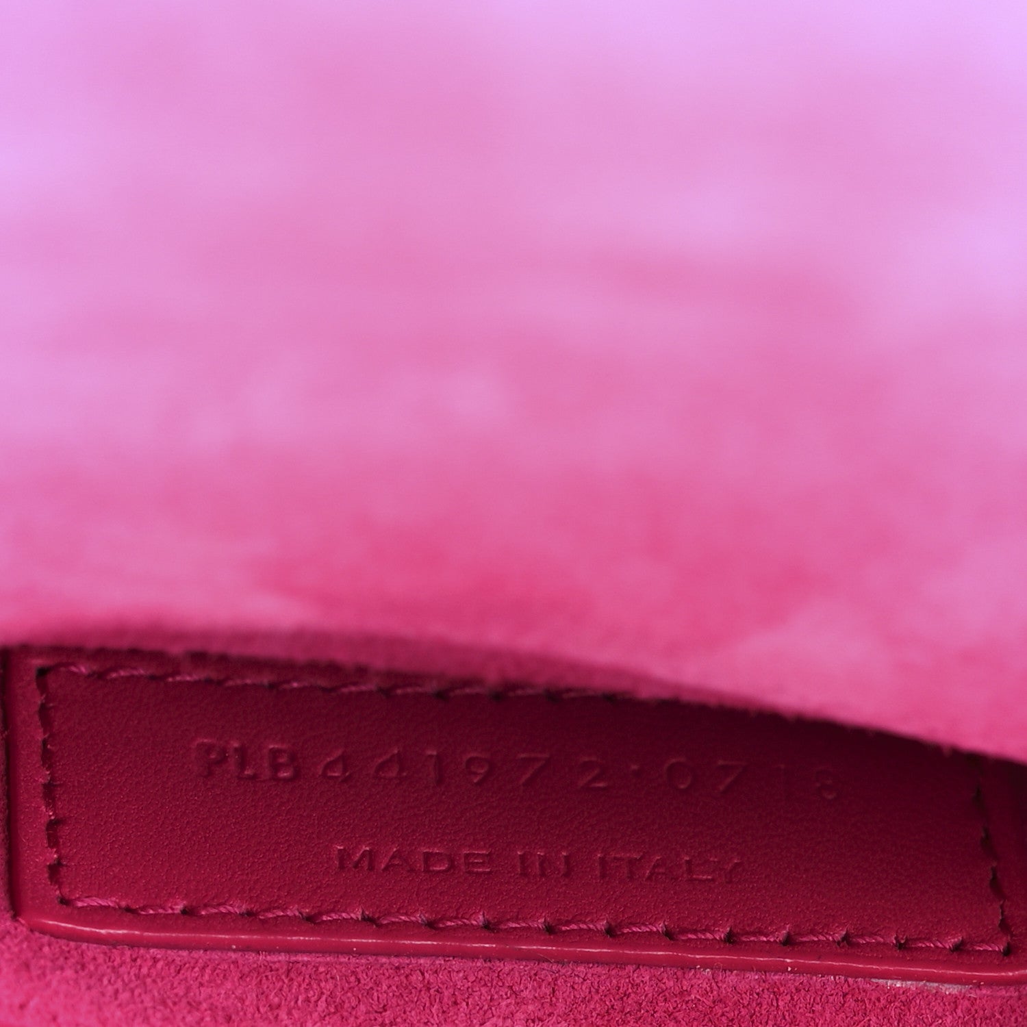 Saint Laurent Patent Small Monogram Sunset Bubblegum 7 of 9