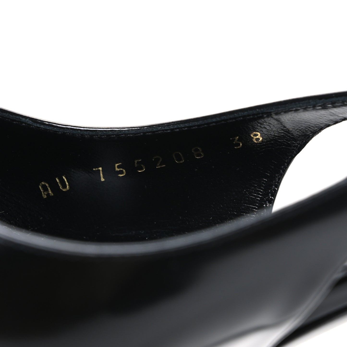 Patent Vendome Slingback Pumps 38 Black