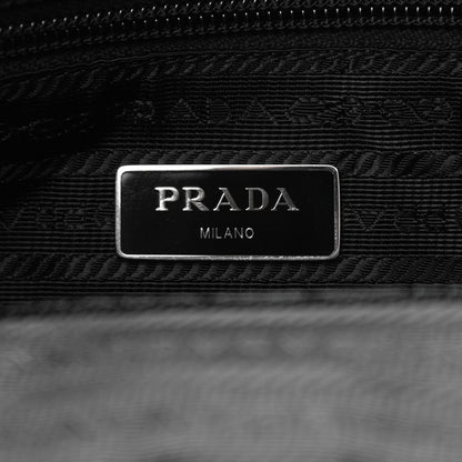Prada Tessuto Nylon Vela Saffiano Tote Black 5 of 8