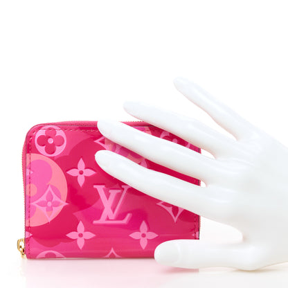 Louis Vuitton Vernis Valentine Zippy Coin Purse Fuchsia 2 of 8