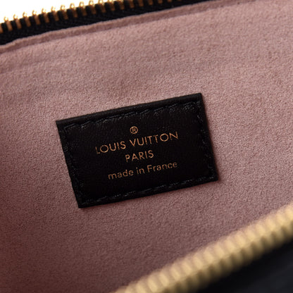 Louis Vuitton Lambskin Embossed Monogram Coussin PM Black 9 of 10