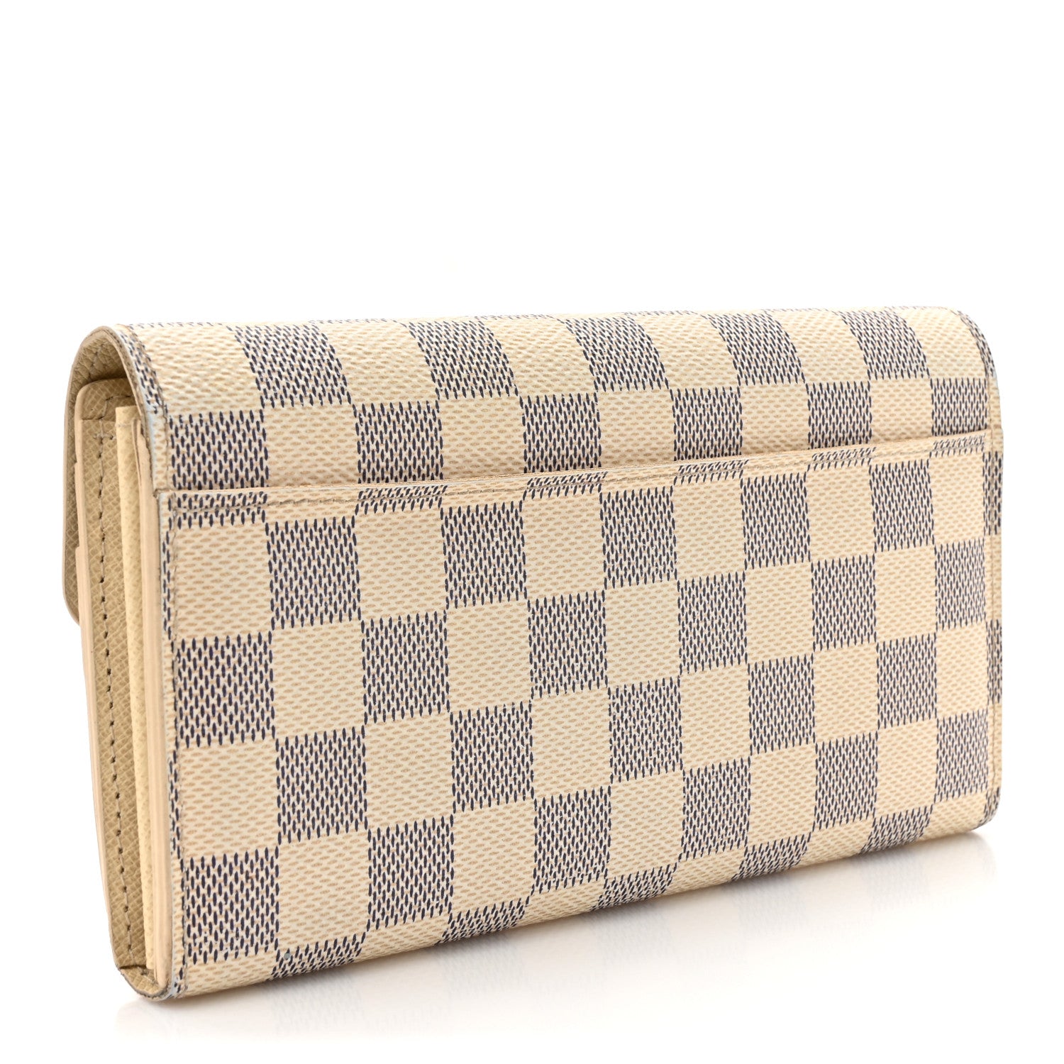 Louis Vuitton Damier Azur Sarah Wallet NM 3 of 12