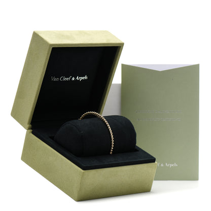 Van Cleef & Arpels 18K Yellow Gold Perlee Pearls of Gold Bracelet L 4 of 4