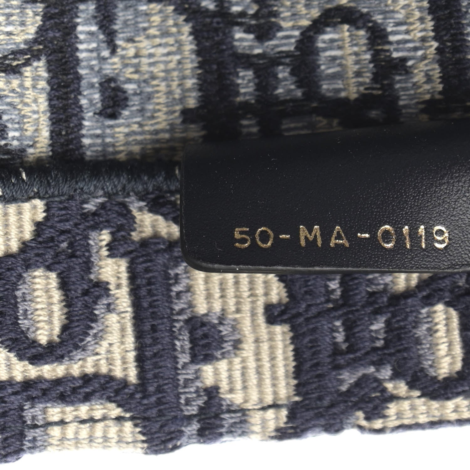 Christian Dior Oblique Large Book Tote Blue Multicolor 7 of 13