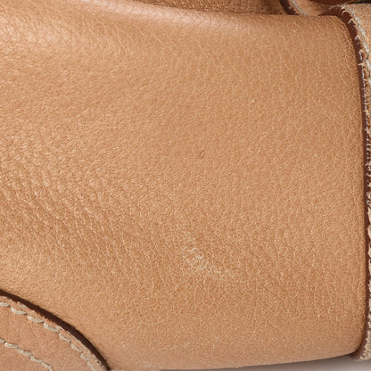 Prada Cervo Deerskin Shopping Satchel Naturale 14 of 15
