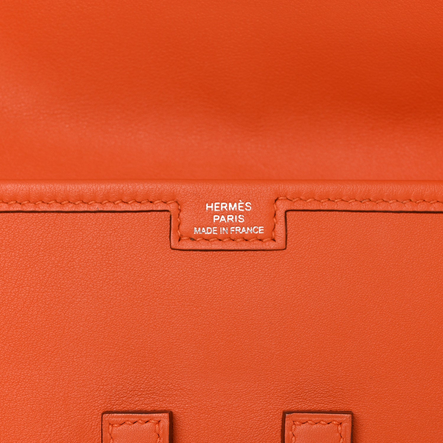 Hermes Swift Jige Elan 29 Clutch Orange 5 of 7