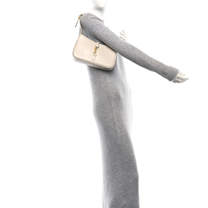 Saint Laurent Smooth Calfskin Le 5 A 7 Hobo Crema Soft 2 of 11