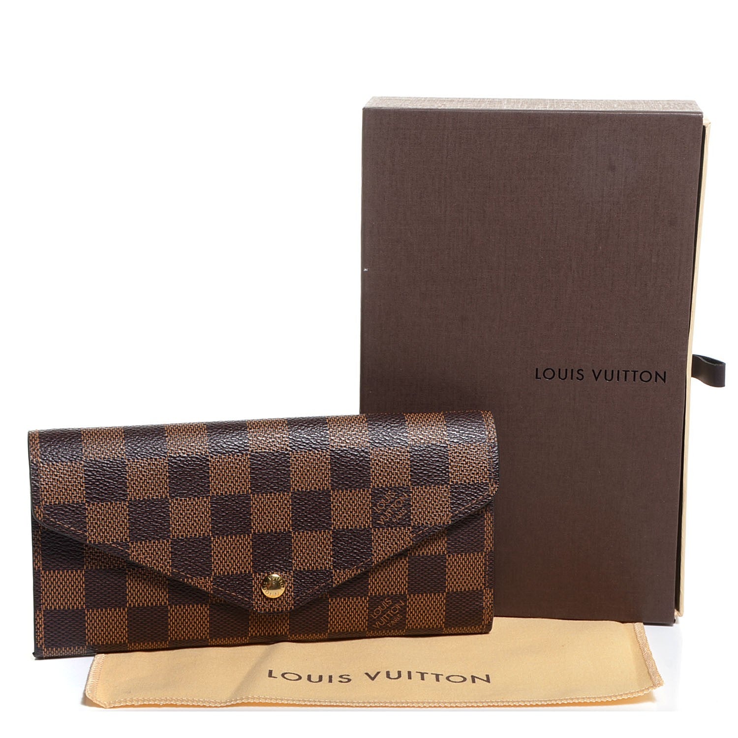 Louis Vuitton LOUIS VIUITTON Damier Ebene Josephine Wallet 8 of 8
