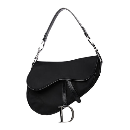 Christian Dior Nylon Saddle Bag Black 1 of 9