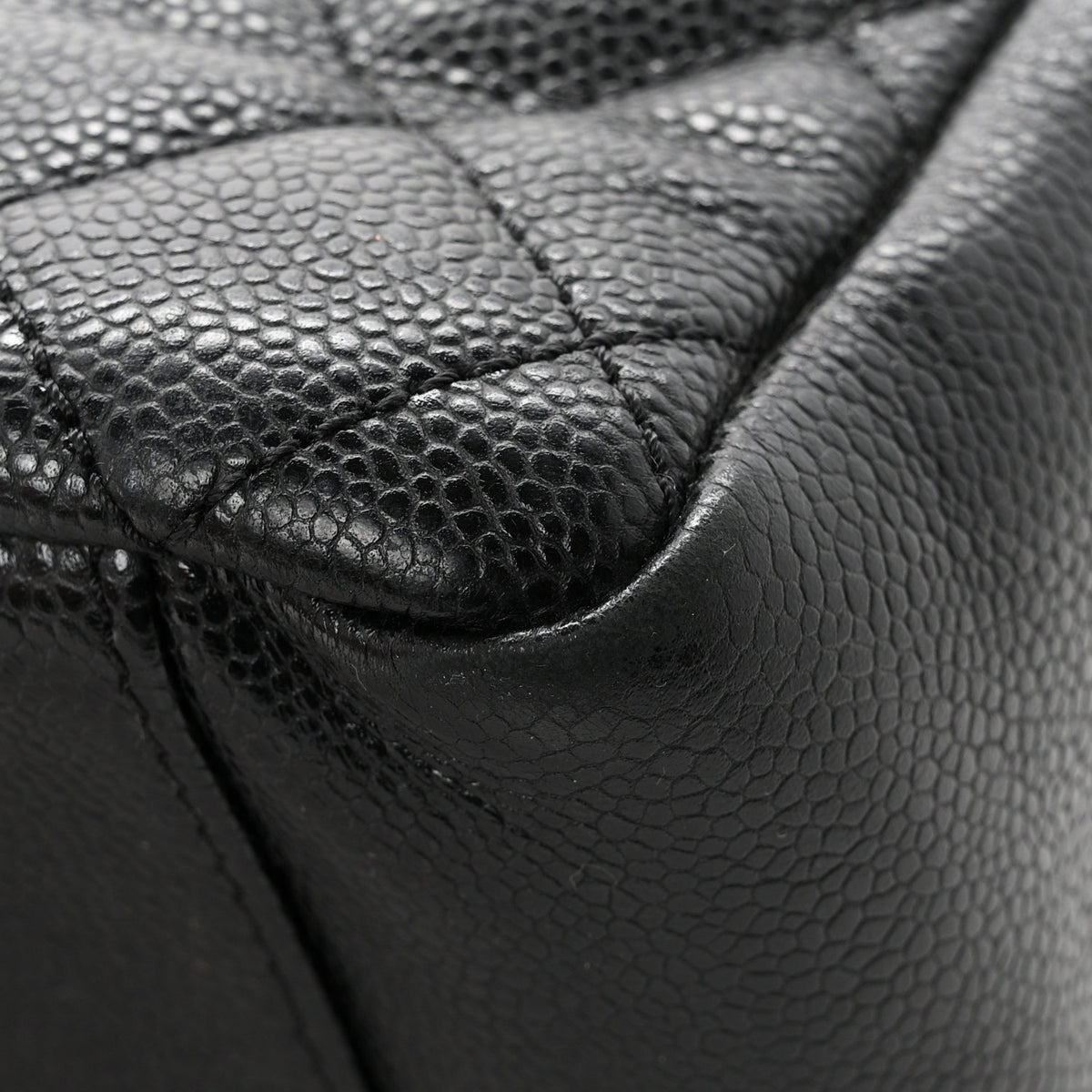 Chanel Caviar Quilted Grand Shopping Tote GST Black 11 of 11