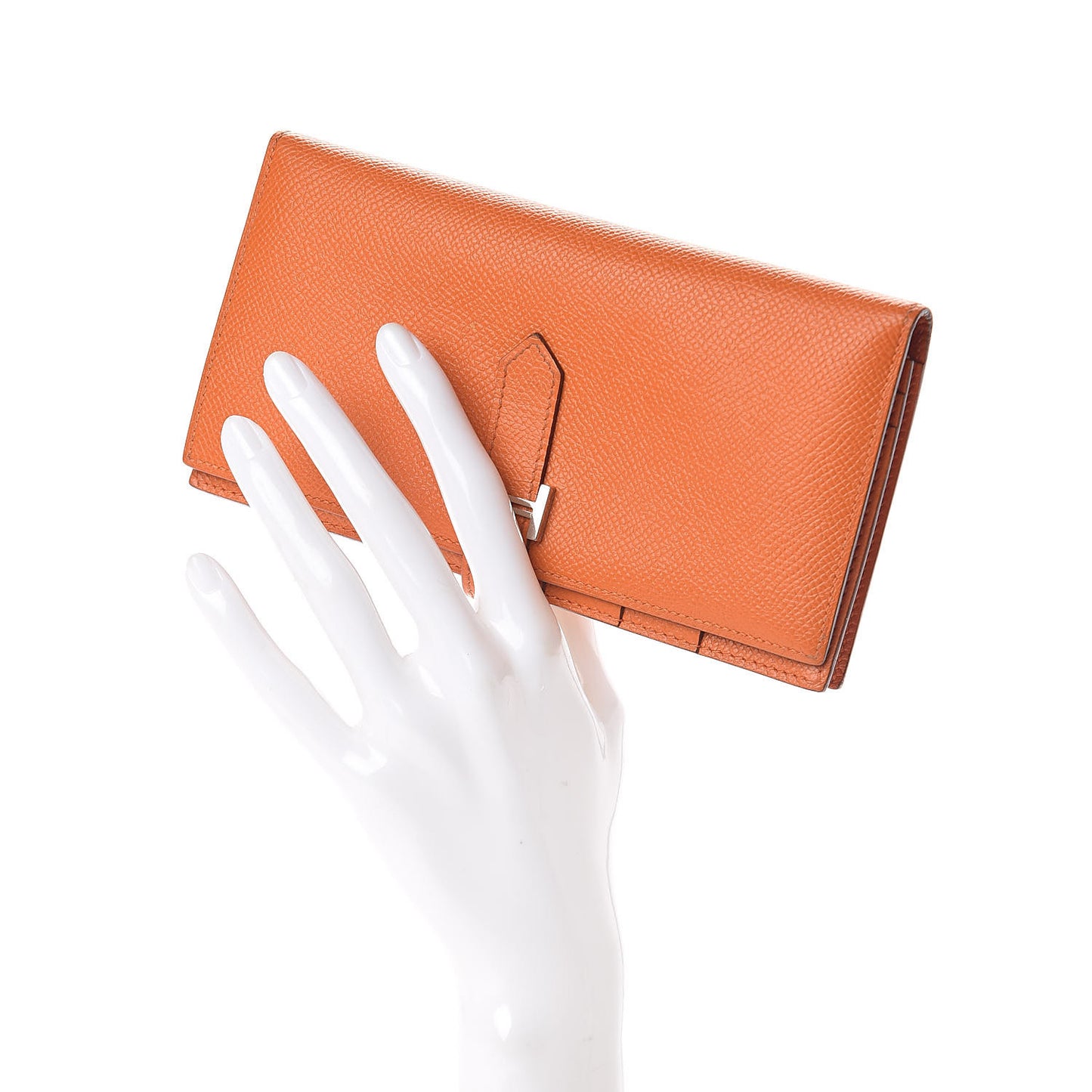 Epsom Bearn Gusset Wallet Orange