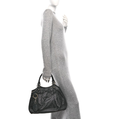 Gucci Guccissima Medium Sukey Tote Black 2 of 10