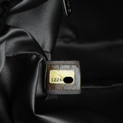 Chanel Coated Canvas Le Marais Flap Black 7 of 7