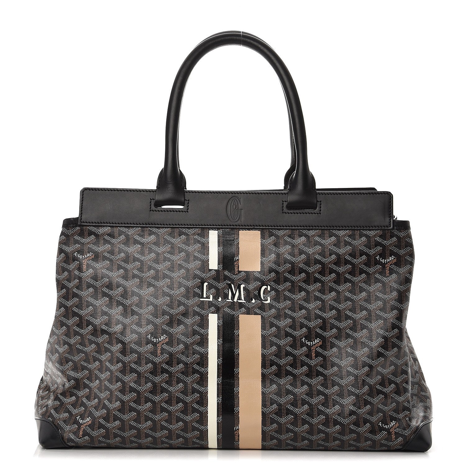 Goyard Goyardine Bellechasse GM Tote Black 1 of 12