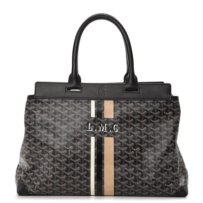 Goyard Goyardine Bellechasse GM Tote Black 1 of 12