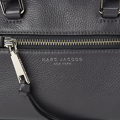 Marc Jacobs Calfskin Recruit Bauletto Satchel Tote Bag Grey 10 of 10