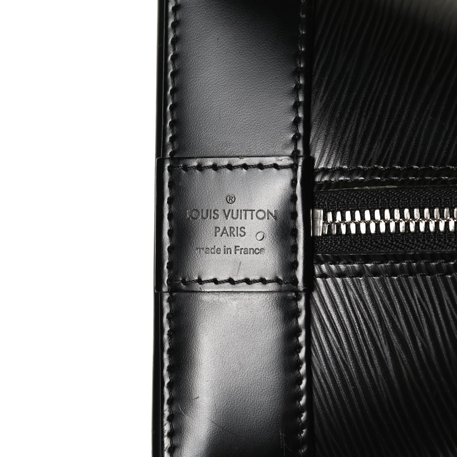 Louis Vuitton Epi Alma GM Black 6 of 12