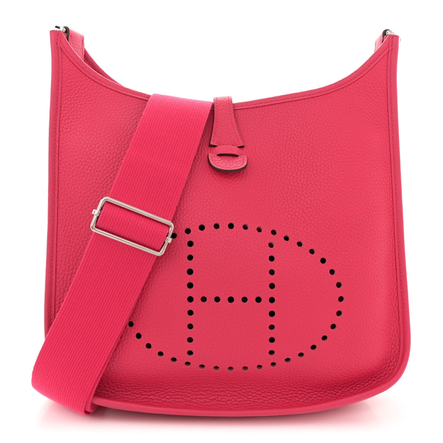 Hermes Taurillon Clemence Evelyne III PM Rose Extreme 1 of 13
