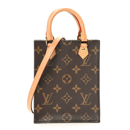 Louis Vuitton Monogram Petit Sac Plat 1 of 8