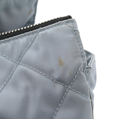 Prada Tessuto Nylon Impunturato Quilted Shopping Tote Pervinca 11 of 13