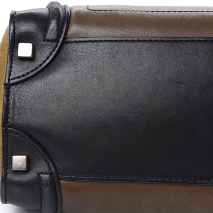 Celine Smooth Calfskin Suede Micro Tri-Color Luggage 13 of 25