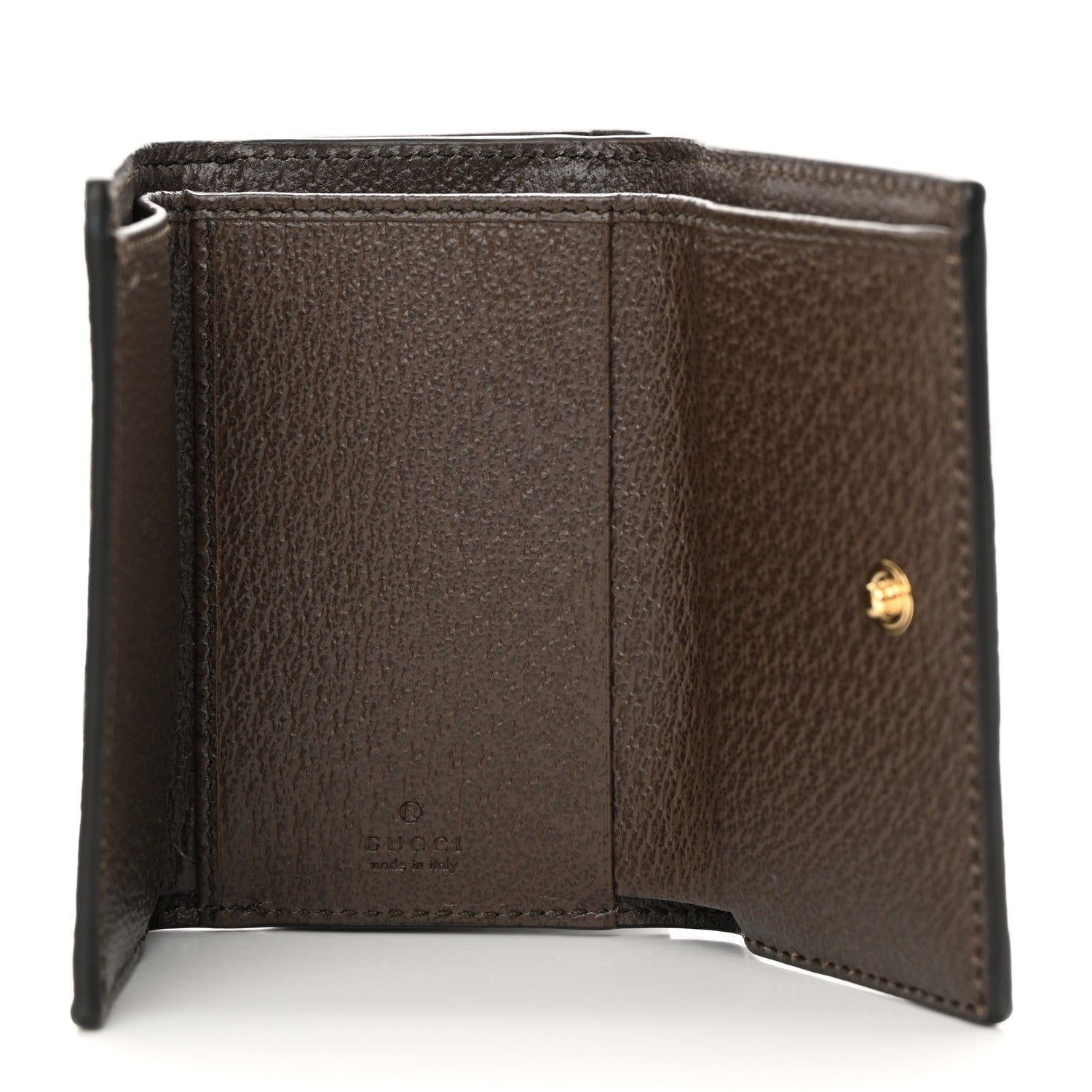 Gucci GG Supreme Monogram Web Ophidia Bi-Fold Wallet Beige New Acero 5 of 8