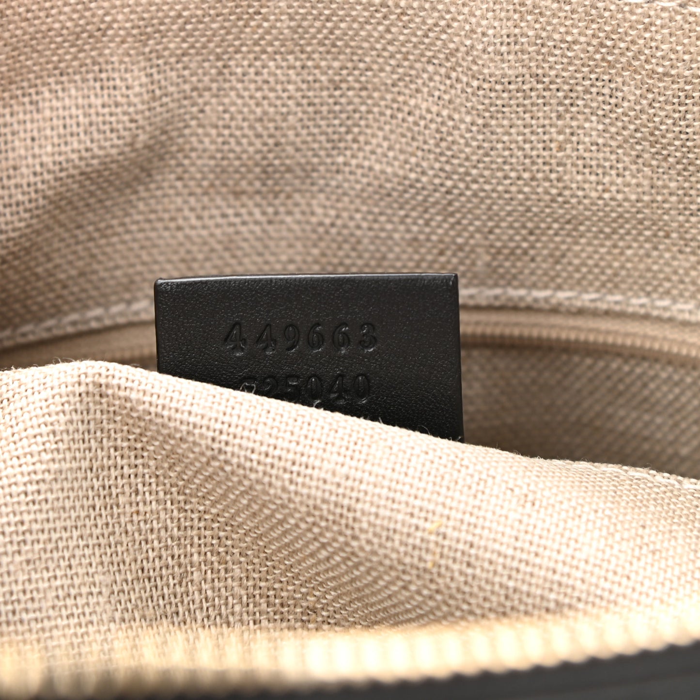 Microguccissima Medium Dome Bag Black