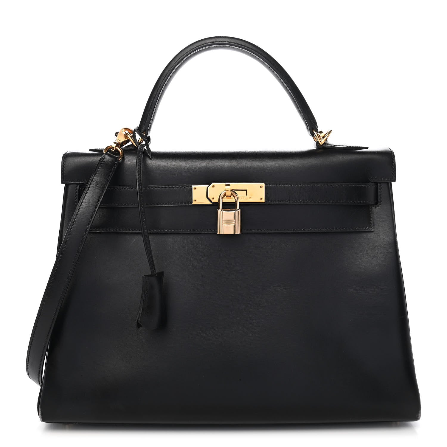 Hermes Box Kelly Retourne 32 Black 1 of 22
