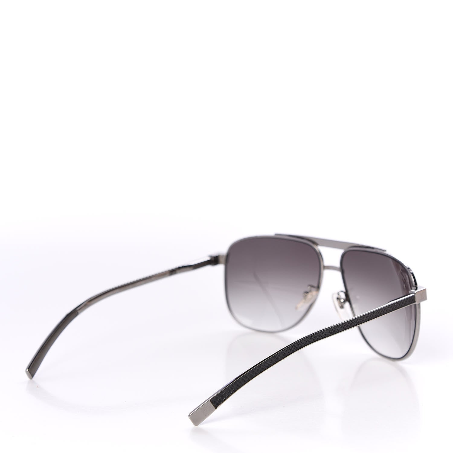 Louis Vuitton Taiga Attitude Pilote Sunglasses Z0496U Black 4 of 8