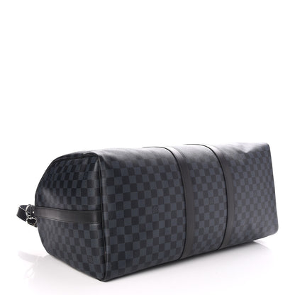 Louis Vuitton Damier Cobalt Keepall Bandouliere 55 4 of 7