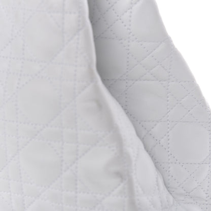 Christian Dior Lambskin Cannage Medium Soft Lady Dior White 8 of 18