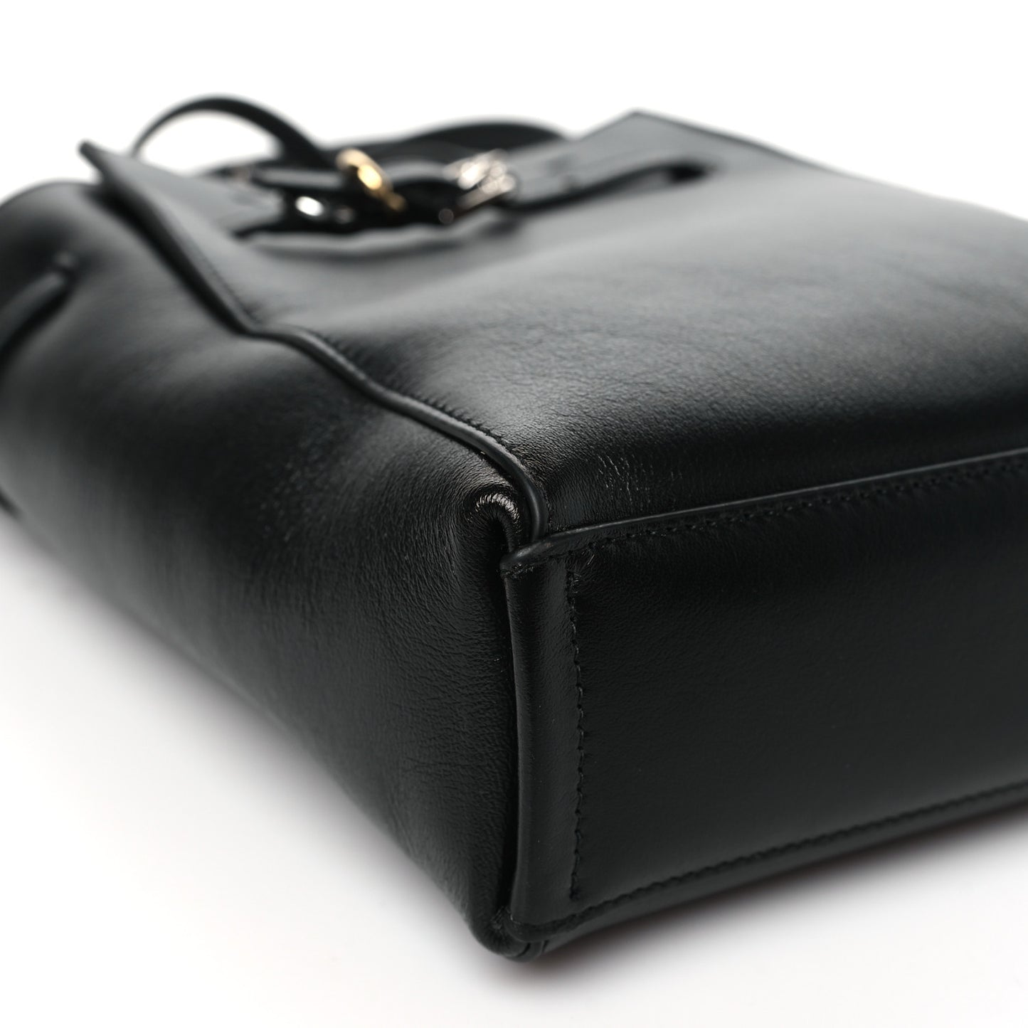 Calfskin Mini Voyou Tote Black