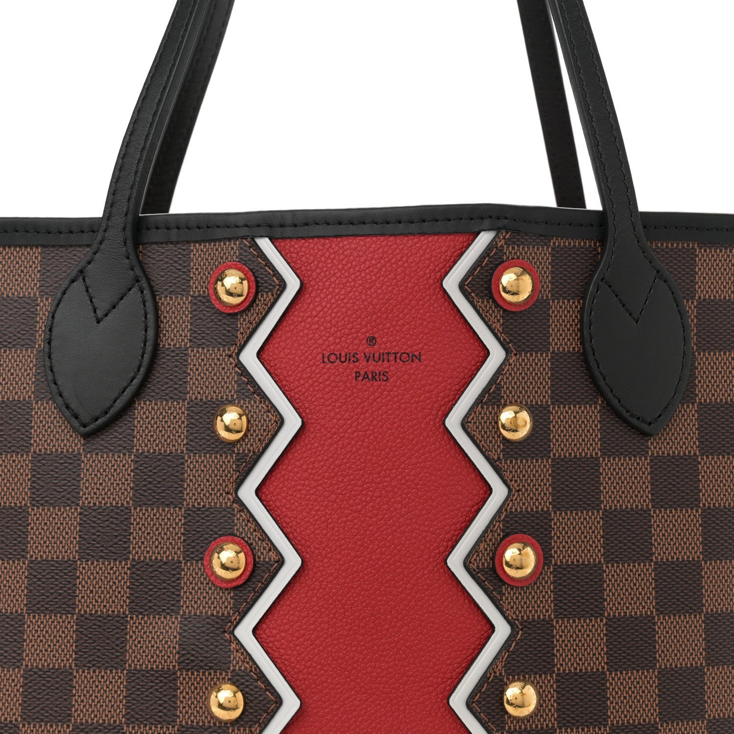 Louis Vuitton Damier Ebene Karakoram Neverfull MM 8 of 10